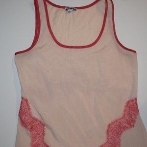 Express Tank Top with Lace Detailing